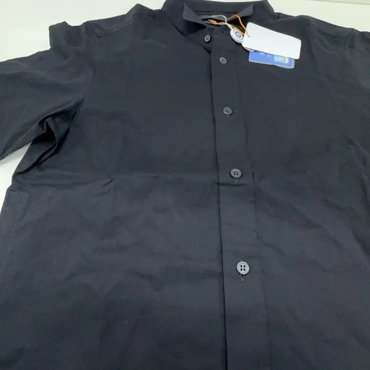 Alexander McQueen Alexander McQueen Casual Solid Short Sleeve Shirt 0079 Size US L / EU 52-54 / 3 - 6 Thumbnail