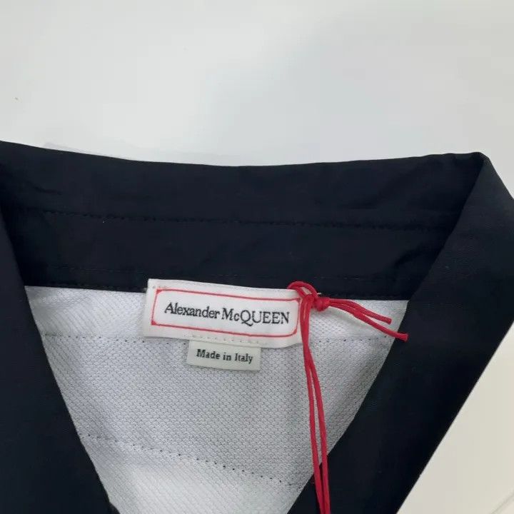 Alexander McQueen Alexander McQueen Short Sleeve Polo Shirt for Men 0079 Size US XL / EU 56 / 4 - 7 Thumbnail