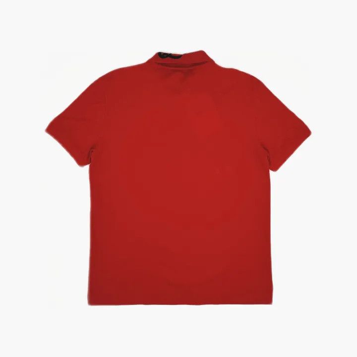 Alexander McQueen Alexander McQueen Red Short Sleeve Polo Shirt 0079 Size US L / EU 52-54 / 3 - 3 Thumbnail