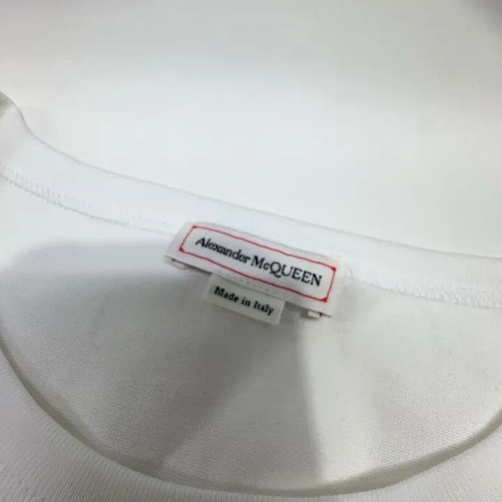 Alexander McQueen Alexander McQueen White Graphic Short Sleeve T-Shirt 0079 Size US XL / EU 56 / 4 - 5 Thumbnail
