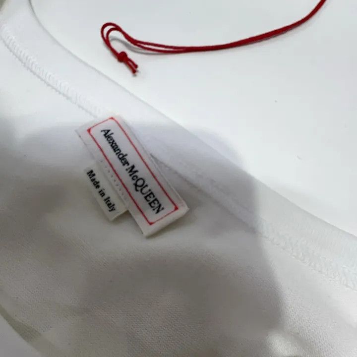Alexander McQueen Alexander McQueen White Graphic Short Sleeve T-Shirt 0079 Size US XL / EU 56 / 4 - 7 Thumbnail