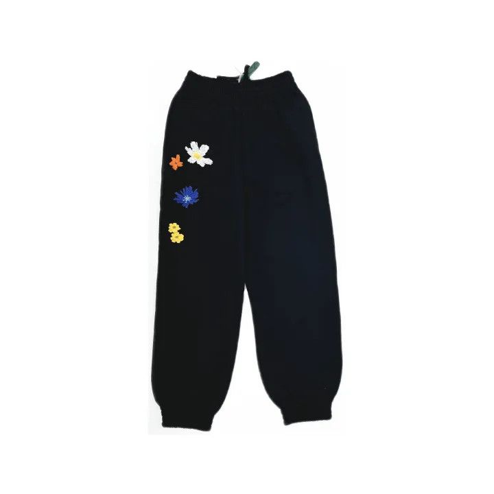 Alexander McQueen Alexander McQueen Black Slim-Fit Casual Pants 0079 Size US 26 / EU 42 - 2 Thumbnail