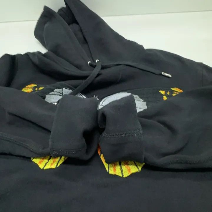Alexander McQueen Alexander McQueen Casual Hoodie with Butterfly Print 0079 Size US XXL / EU 58 / 5 - 10 Thumbnail
