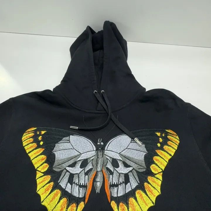 Alexander McQueen Alexander McQueen Casual Hoodie with Butterfly Print 0079 Size US XXL / EU 58 / 5 - 9 Thumbnail