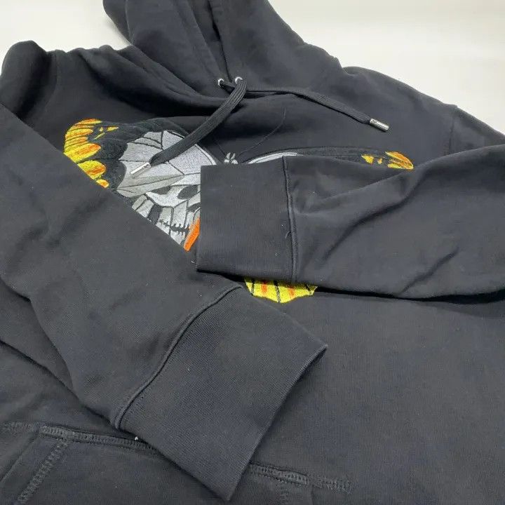 Alexander McQueen Alexander McQueen Casual Hoodie with Butterfly Print 0079 Size US XXL / EU 58 / 5 - 11 Thumbnail