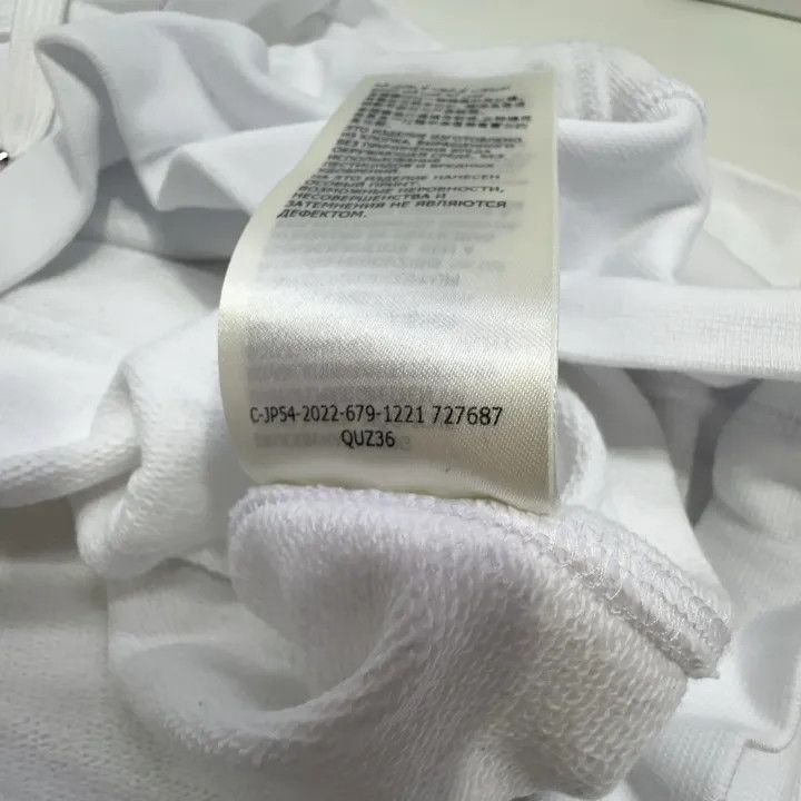 Alexander McQueen Alexander McQueen White Graffiti Logo Hoodie 0079 Size US L / EU 52-54 / 3 - 4 Thumbnail