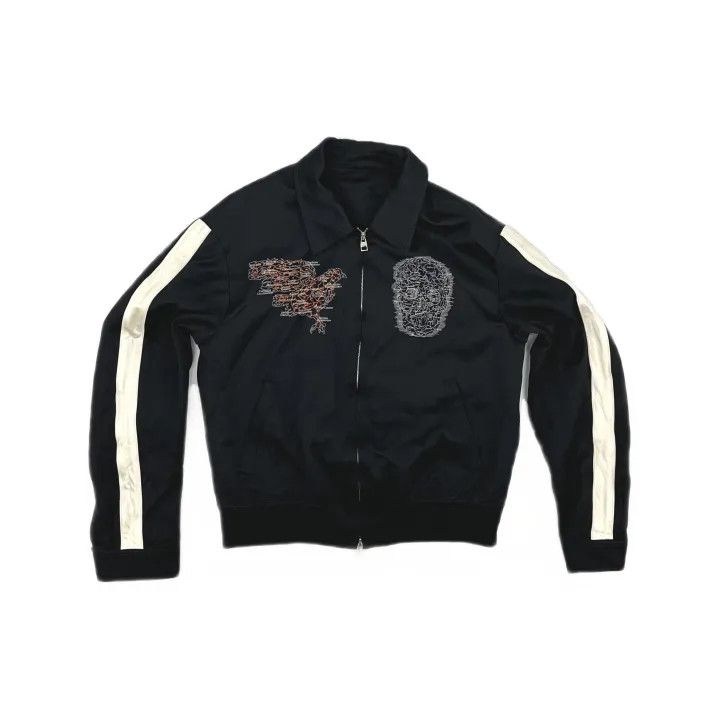 Alexander McQueen Alexander McQueen Animal Embroidery Zip-Up Jacket 0079 Size US L / EU 52-54 / 3 - 2 Thumbnail