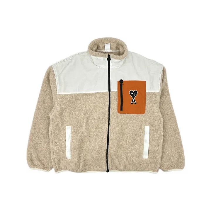 AMI PUMA x AMI Color Block Heart Logo Jacket 0079 Size US XL / EU 56 / 4 - 2 Thumbnail