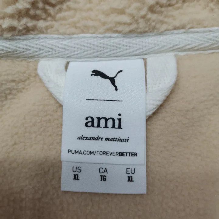 AMI PUMA x AMI Color Block Heart Logo Jacket 0079 Size US XL / EU 56 / 4 - 5 Thumbnail