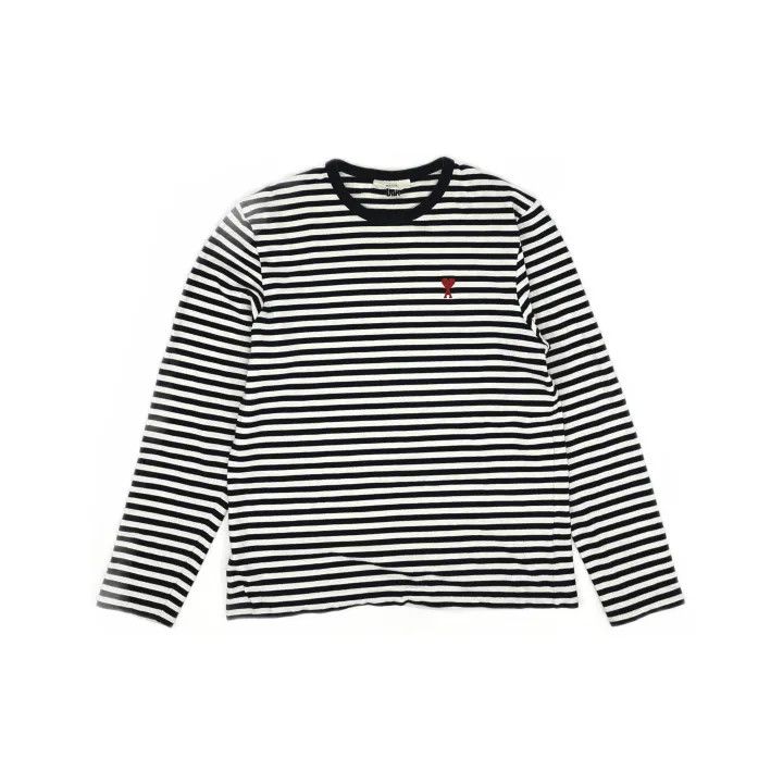 Anonymous Club AMIPARIS SS21 Embroidered Long Sleeve T-shirt 0079 Size US L / EU 52-54 / 3 - 2 Thumbnail