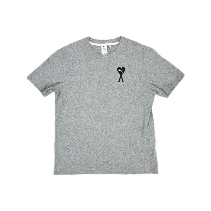 Puma PUMA AMIPARIS Love Embroidery Casual T-Shirt 0079 Size US L / EU 52-54 / 3 - 2 Thumbnail