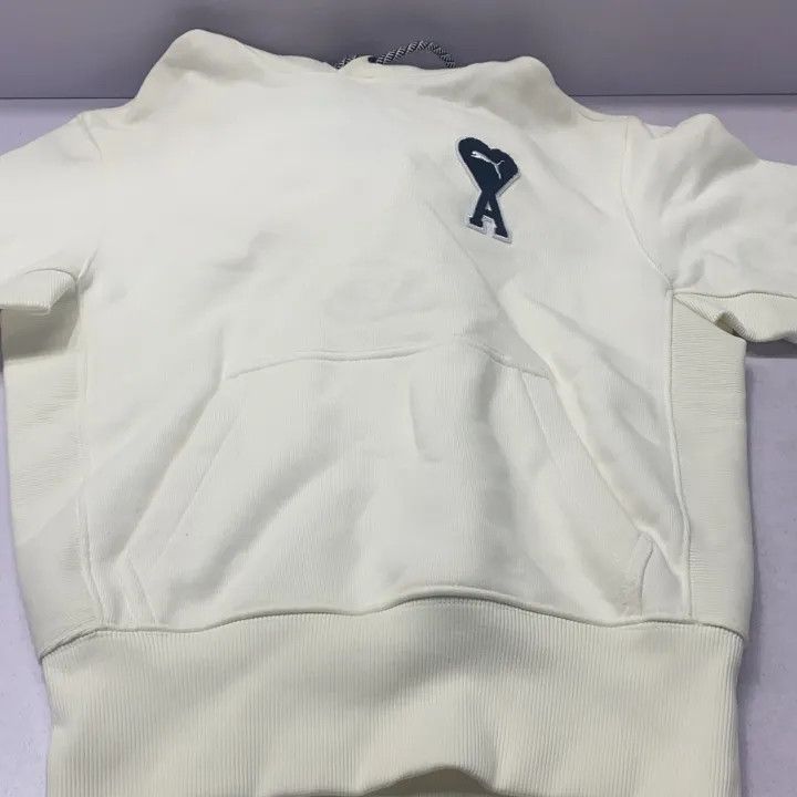 Puma PUMA x AMI Paris Heart Logo Hoodie 0079 Size US XXS / EU 40 - 10 Thumbnail
