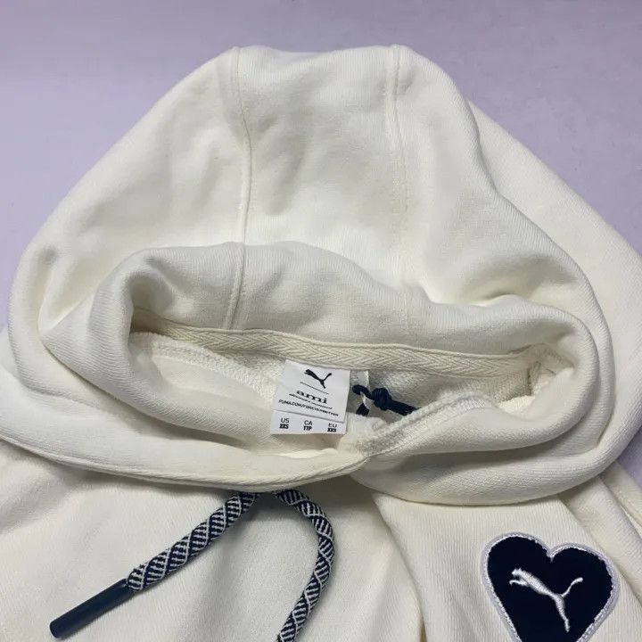 Puma PUMA x AMI Paris Heart Logo Hoodie 0079 Size US XXS / EU 40 - 9 Thumbnail