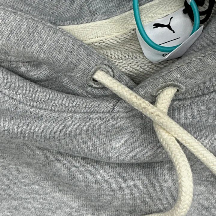 AMI Puma x AMI Paris Gray Logo Hoodie 0079 Size US XS / EU 42 / 0 - 4 Thumbnail