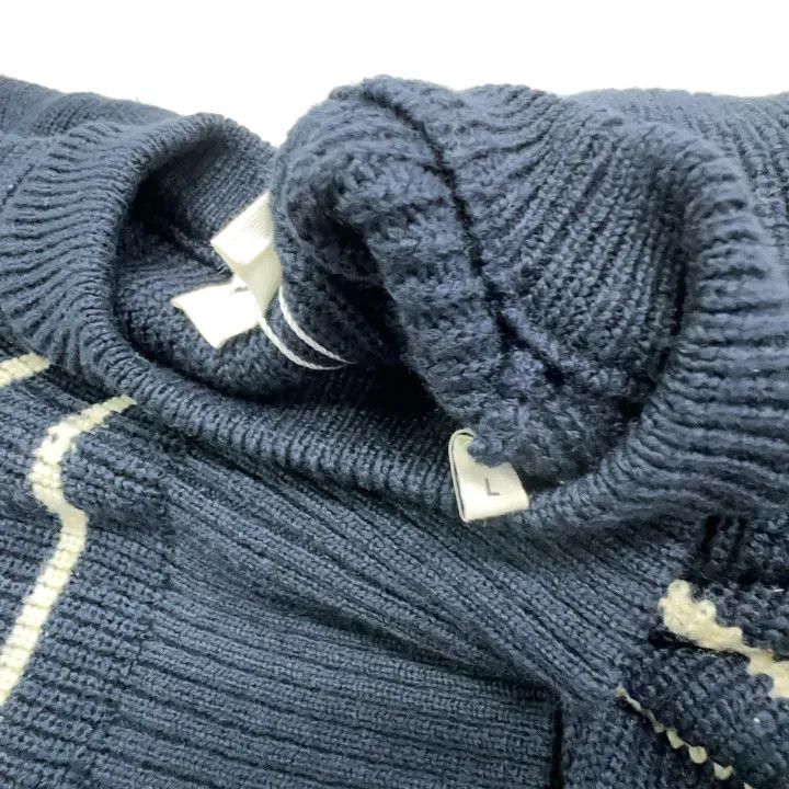 AMI Ami Paris Striped Knitted Sweater 0079 Size US L / EU 52-54 / 3 - 5 Thumbnail