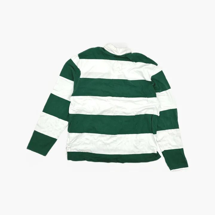 AMI AMI Striped Long Sleeve Polo Shirt for Men 0079 Size US XL / EU 56 / 4 - 3 Thumbnail
