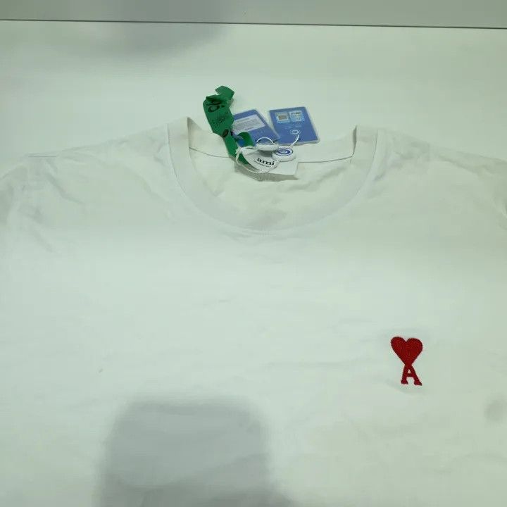 AMI Ami Paris Short Sleeve T-Shirt for Men and Women 0079 Size US XXL / EU 58 / 5 - 7 Thumbnail