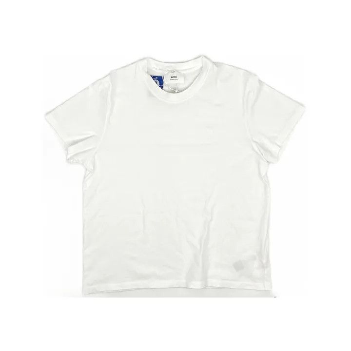 AMI AMIPARIS Embroidered Heart Short Sleeve T-Shirt 0079 Size US XL / EU 56 / 4 - 2 Thumbnail