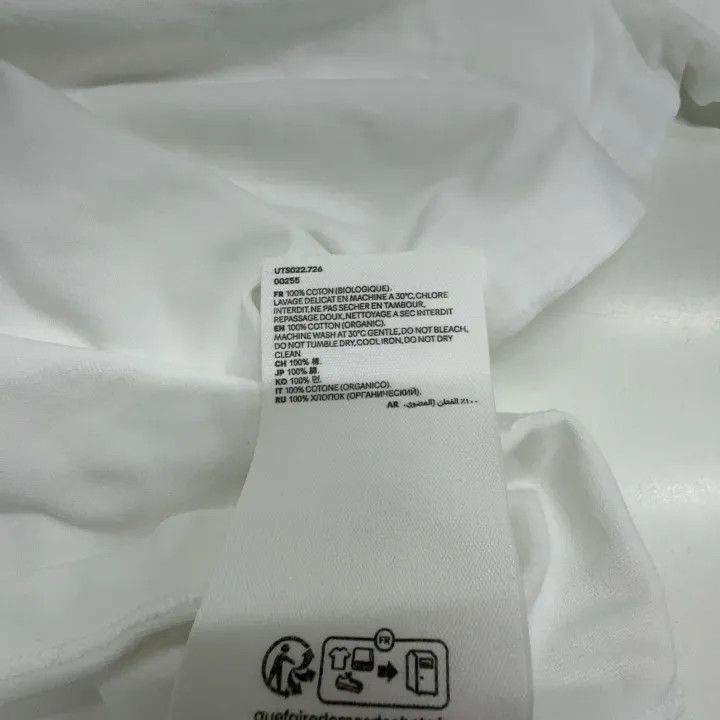 AMI AMIPARIS Embroidered Heart Short Sleeve T-Shirt 0079 Size US XL / EU 56 / 4 - 5 Thumbnail