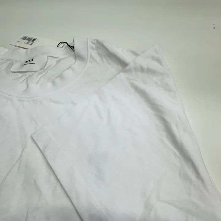 AMI AMI Heart Logo Embroidered T-Shirt 0079 Size US XXL / EU 58 / 5 - 9 Thumbnail