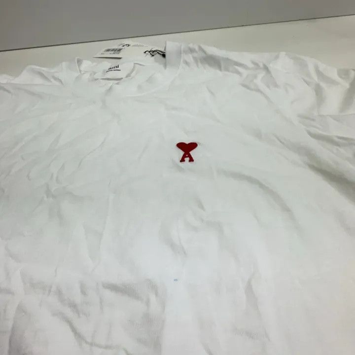 AMI AMI Heart Logo Embroidered T-Shirt 0079 Size US XXL / EU 58 / 5 - 8 Thumbnail