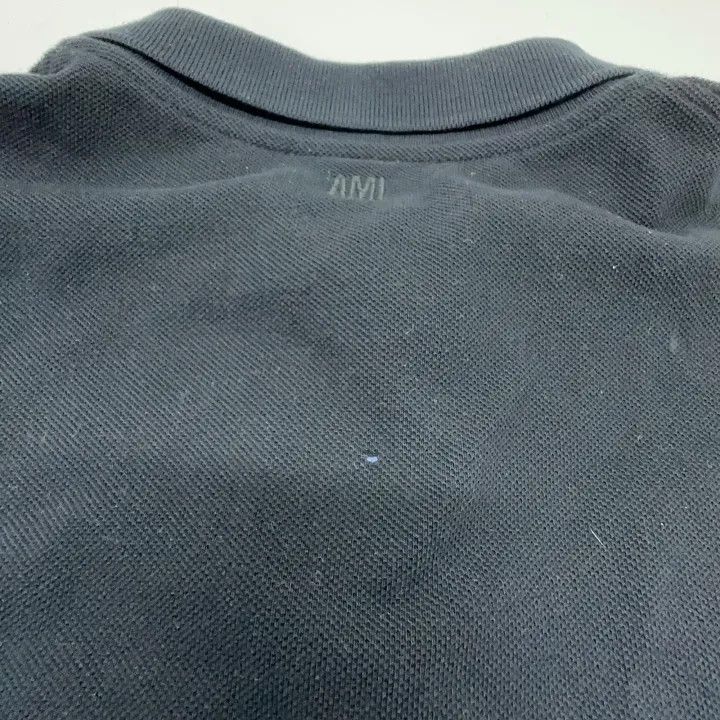 AMI AMI Heart Logo Black Short Sleeve Polo 0079 Size US L / EU 52-54 / 3 - 7 Thumbnail