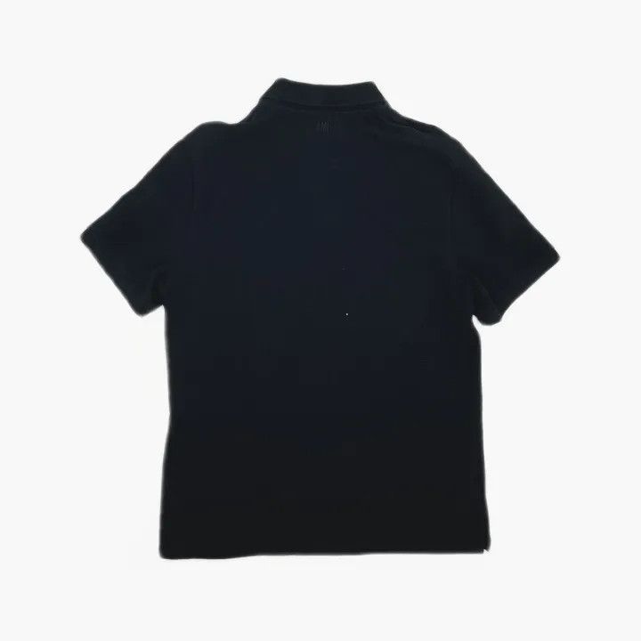 AMI AMI Heart Logo Black Short Sleeve Polo 0079 Size US L / EU 52-54 / 3 - 3 Thumbnail