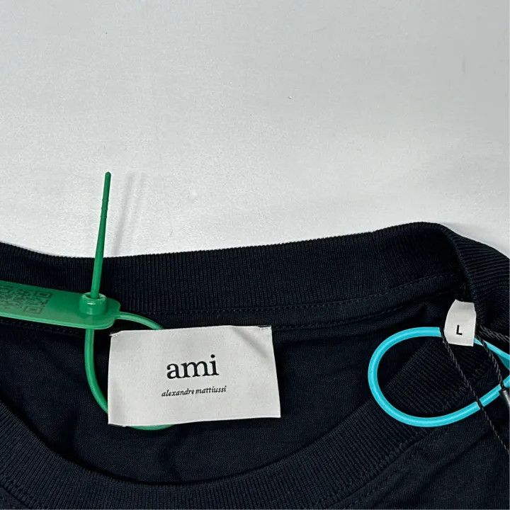 AMI AMI SS22 Love Logo Embroidered T-Shirt 0079 Size US L / EU 52-54 / 3 - 2 Thumbnail