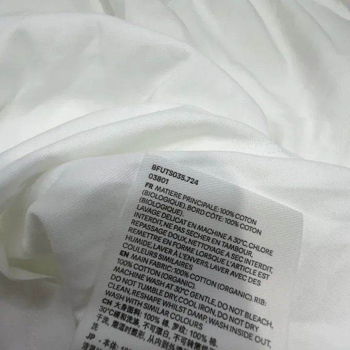 AMI AMI SS22 Heart Logo Embroidered T-Shirt 0079 Size US M / EU 48-50 / 2 - 4 Thumbnail