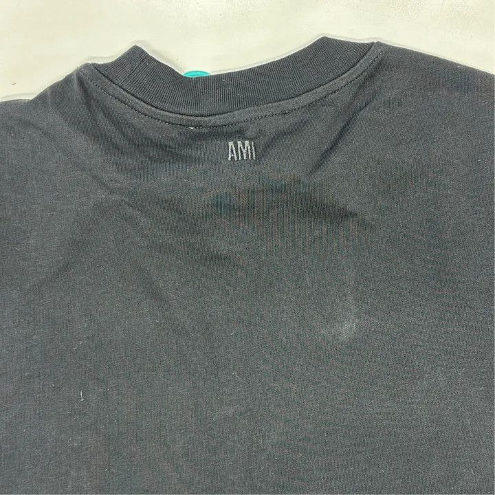 AMI AMI SS22 Heart Logo Embroidered T-Shirt 0079 Size US M / EU 48-50 / 2 - 6 Thumbnail
