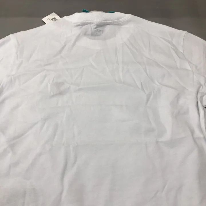 AMI AMI SS22 Heart Logo Embroidered T-Shirt 0079 Size US XS / EU 42 / 0 - 2 Thumbnail