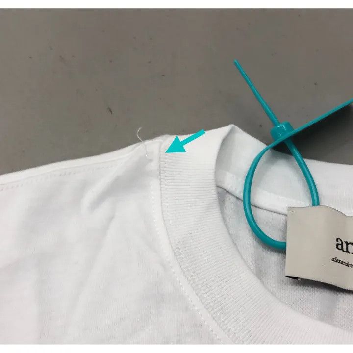 AMI AMI SS22 Heart Logo Embroidered T-Shirt 0079 Size US XS / EU 42 / 0 - 4 Thumbnail