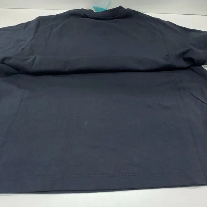 AMI AMIPARIS Black Loose Fit Short Sleeve T-Shirt 0079 Size US M / EU 48-50 / 2 - 7 Thumbnail
