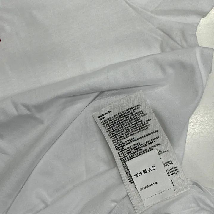 AMI AMI Heart Logo Embroidered Short Sleeve T-Shirt 0079 Size US XL / EU 56 / 4 - 4 Thumbnail