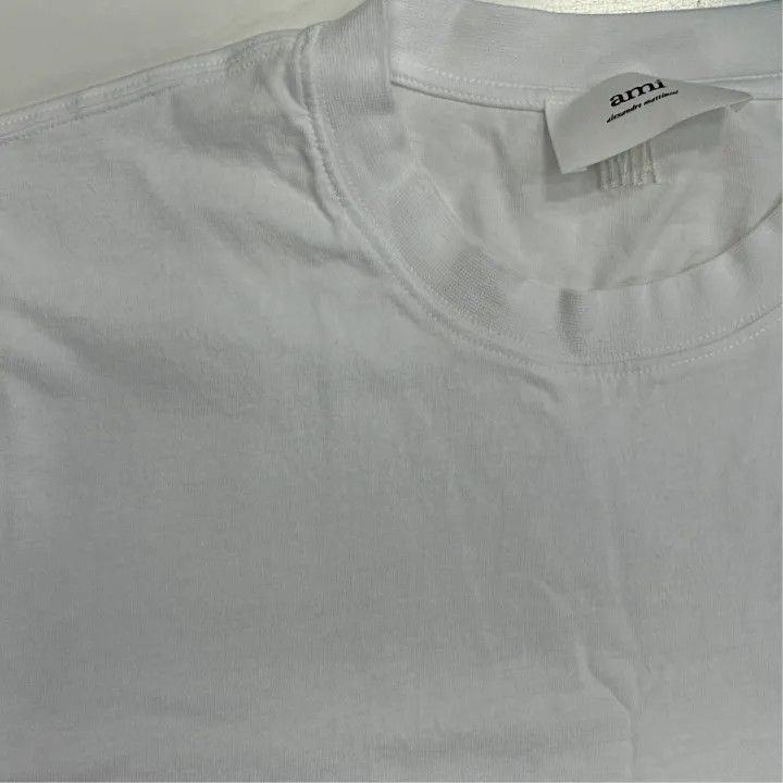 AMI AMI Heart Logo Embroidered Short Sleeve T-Shirt 0079 Size US XL / EU 56 / 4 - 6 Thumbnail
