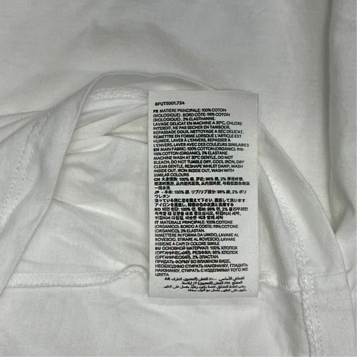 AMI AMI Love Logo Embroidered Short Sleeve T-Shirt 0079 Size US M / EU 48-50 / 2 - 3 Thumbnail