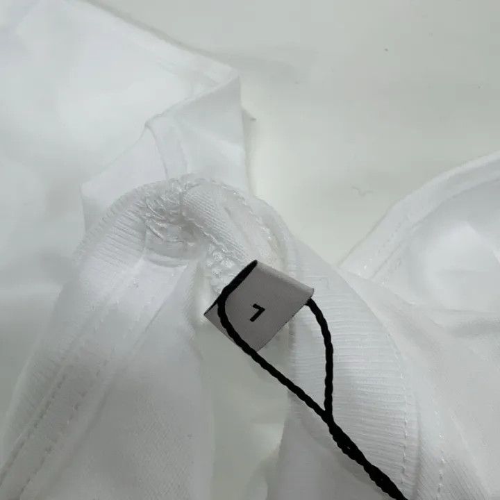 AMI AMI Heart Logo Embroidered White T-Shirt 0079 Size US L / EU 52-54 / 3 - 5 Thumbnail