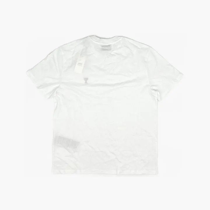 AMI AMI Heart Logo Embroidered Short Sleeve T-Shirt 0079 Size US L / EU 52-54 / 3 - 3 Thumbnail