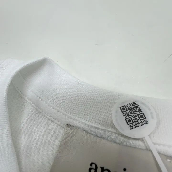 AMI AMI Heart Logo Embroidered Short Sleeve T-Shirt 0079 Size US S / EU 44-46 / 1 - 8 Thumbnail