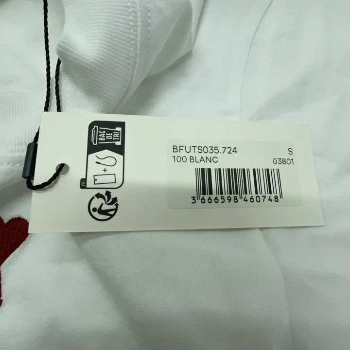 AMI AMI Heart Logo Embroidered Short Sleeve T-Shirt 0079 Size US S / EU 44-46 / 1 - 4 Thumbnail