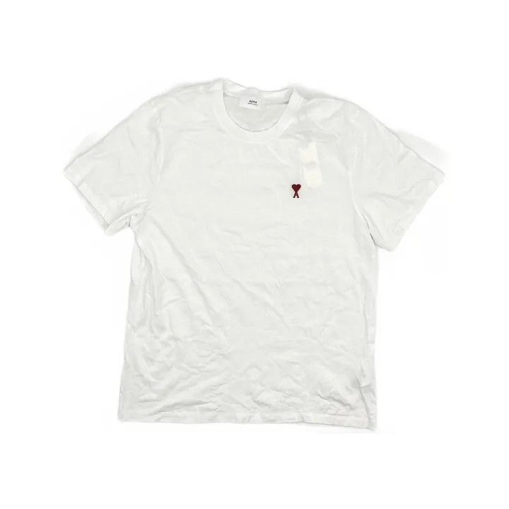 AMI AMI Love Logo Embroidered Short Sleeve T-shirt 0079 Size US XXL / EU 58 / 5 - 2 Thumbnail