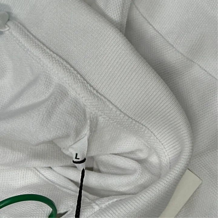 AMI AMI Love Logo White Short Sleeve Polo 0079 Size US L / EU 52-54 / 3 - 3 Thumbnail