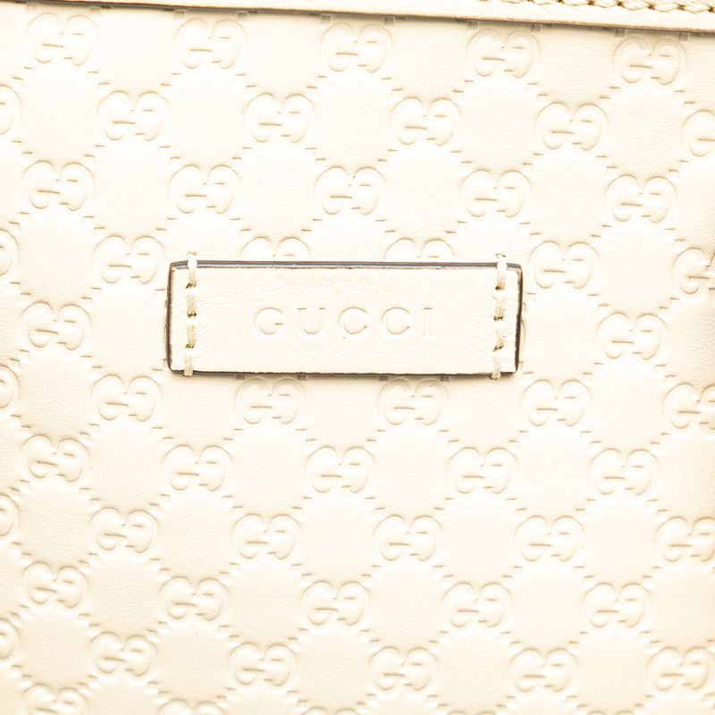 Gucci Gucci Gucci Microguccissima Leather 2way Bag Leather Shoulder Bag 449654 Size ONE SIZE - 8 Thumbnail
