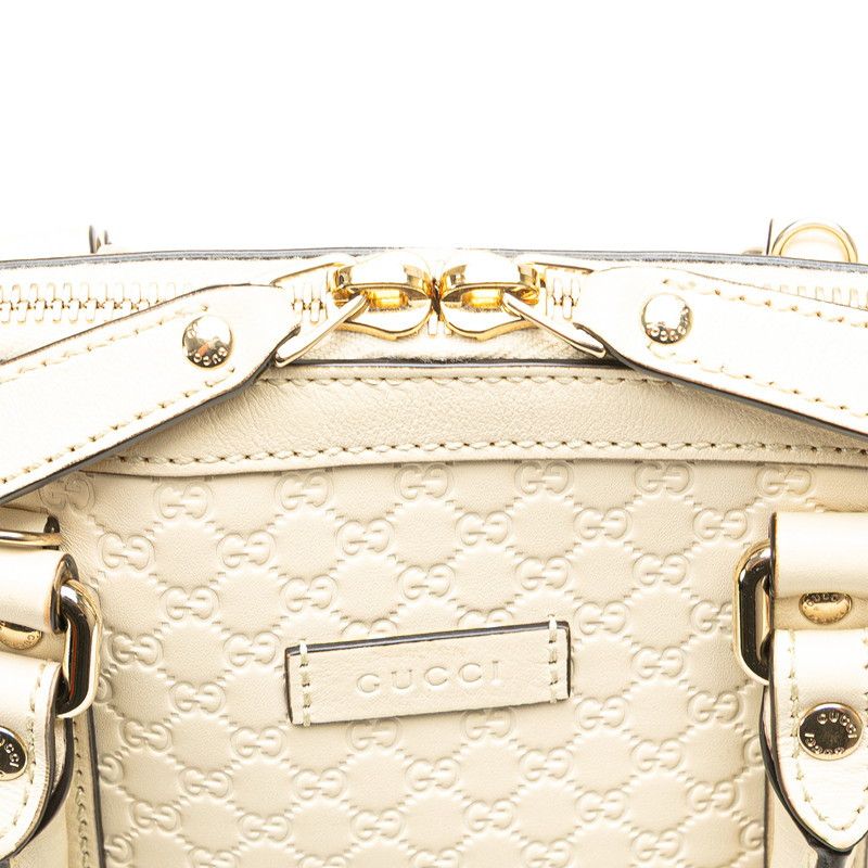 Gucci Gucci Gucci Microguccissima Leather 2way Bag Leather Shoulder Bag 449654 Size ONE SIZE - 6 Thumbnail