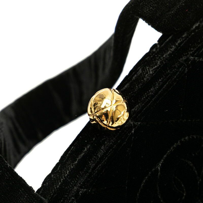 Chanel Chanel Chanel Coco Mark Matelassé Velour Handbag Others Handbag DUTY FREE for USA Size ONE SIZE - 5 Thumbnail