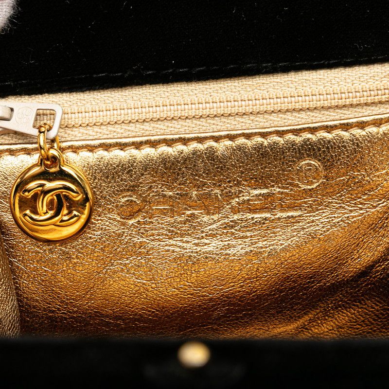 Chanel Chanel Chanel Coco Mark Matelassé Velour Handbag Others Handbag DUTY FREE for USA Size ONE SIZE - 11 Thumbnail