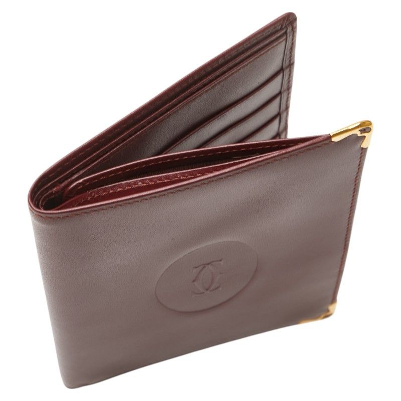 Cartier Cartier Cartier Must Line Leather Card Case Leather Card Case DUTY FREE for USA Size ONE SIZE - 4 Thumbnail