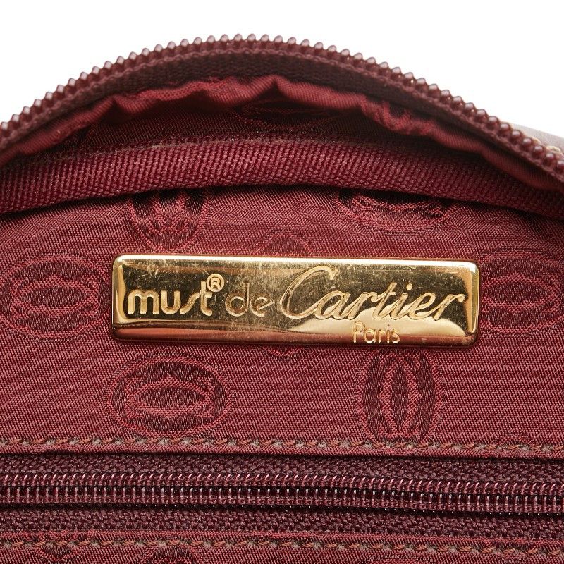 Cartier Cartier Cartier Must Line Leather Shoulder Bag Leather Crossbody Bag Size ONE SIZE - 11 Thumbnail