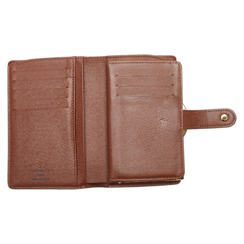 Louis Vuitton Louis Vuitton Louis Vuitton Portefeuille Viennois Monogram Wallet Canvas Short Wallet M61663 DUTY FREE for USA Size ONE SIZE - 8 Thumbnail