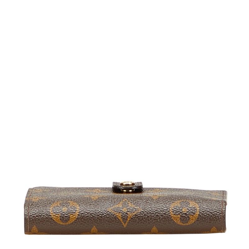 Louis Vuitton Louis Vuitton Louis Vuitton Portefeuille Viennois Monogram Wallet Canvas Short Wallet M61663 DUTY FREE for USA Size ONE SIZE - 3 Thumbnail
